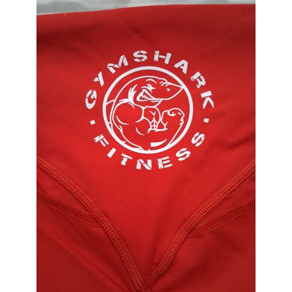 Gymshark Red Booty Sculpt Butt Scrunch Leggings Size Large - Picture 3 of 4
